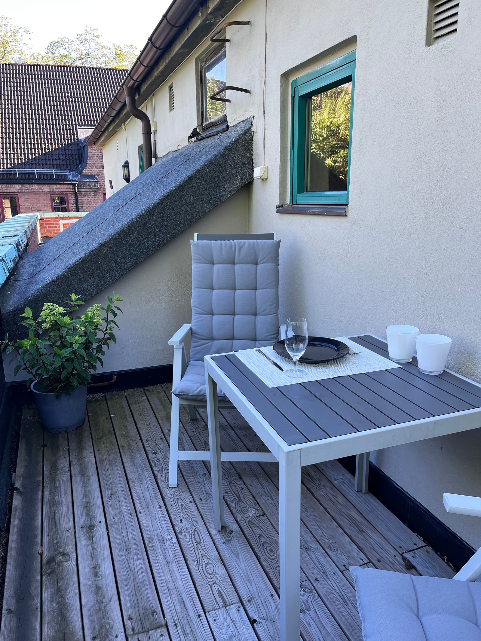 Terrasse (ca 15 kvm) Galleribilde
