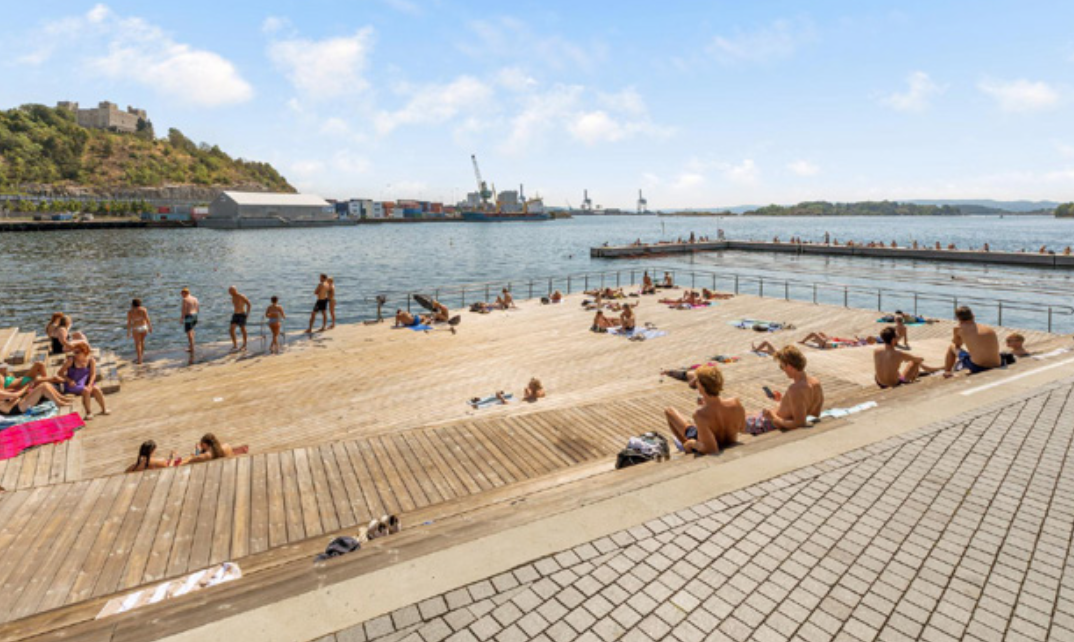 Maks 10min å sykle til Sørenga Galleribilde