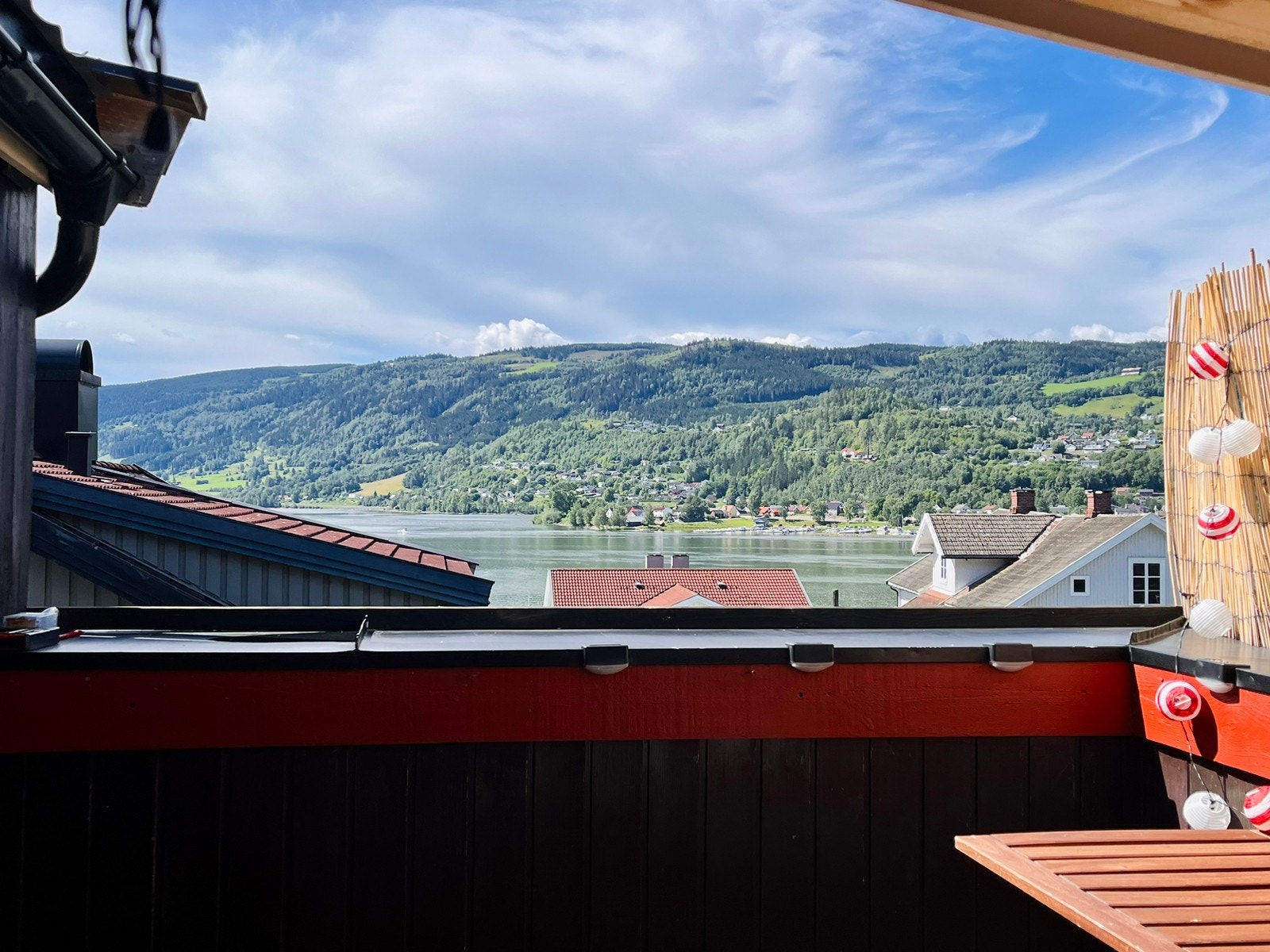 Utsikt terrasse Galleribilde