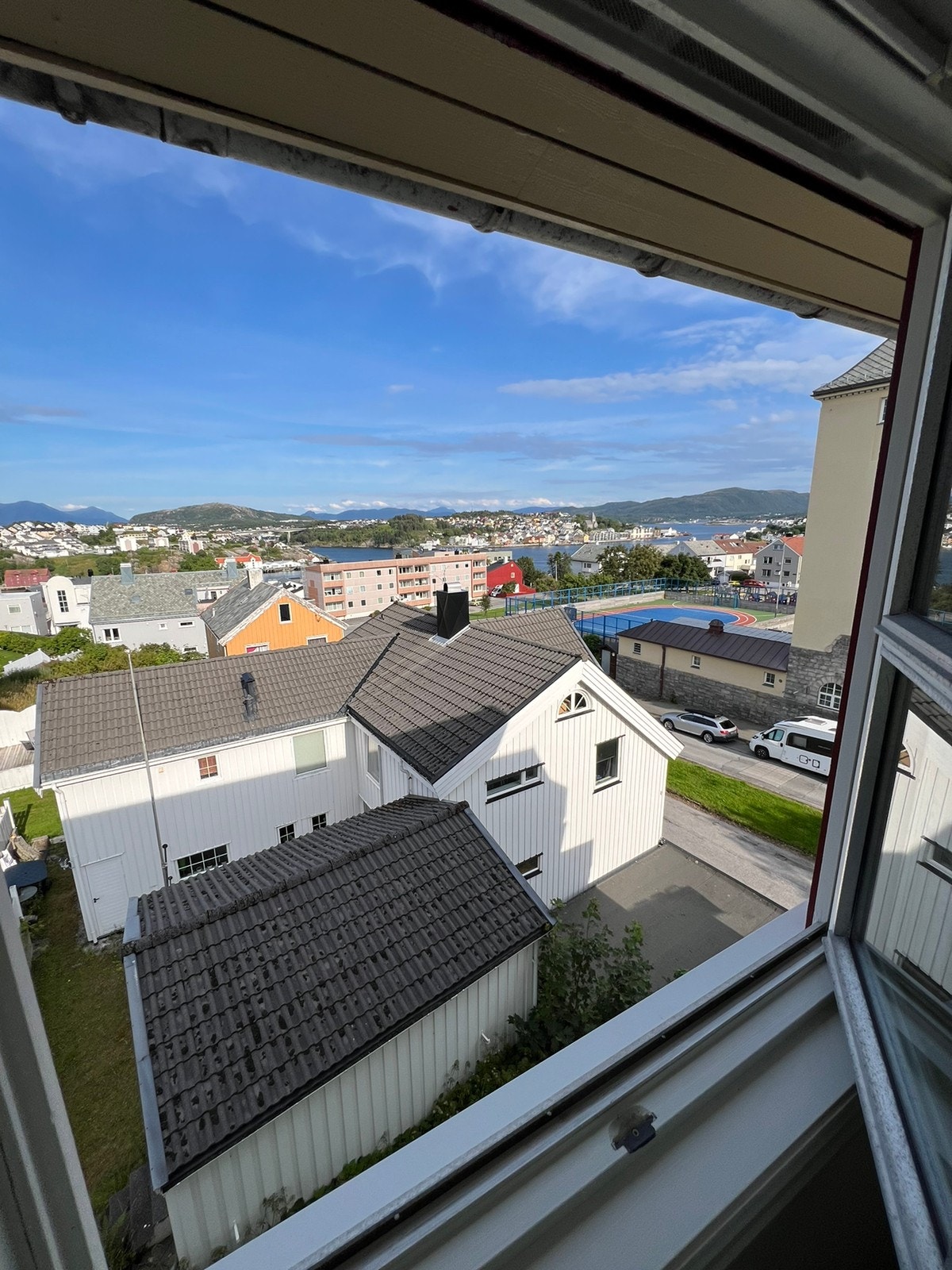 Utsikt fra soverom oppe Galleribilde