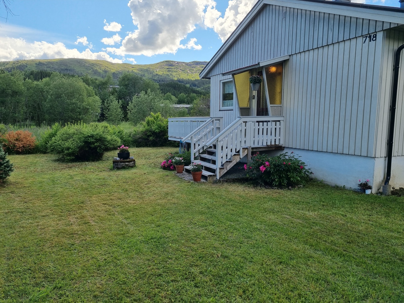 Utsikt mot Geitfjellet, Grong Galleribilde