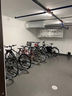 Sykkelparkering Galleribilde