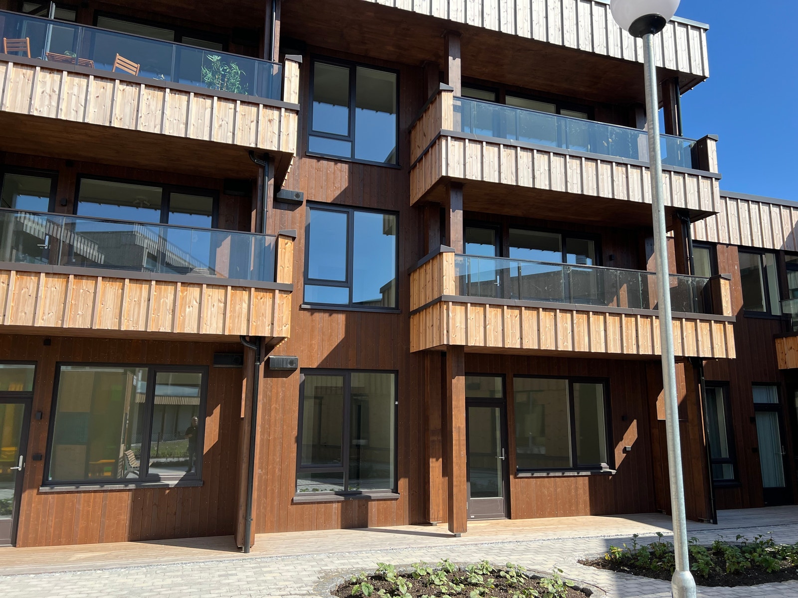 Bilde av leilighet - Felleshage vendt mot sør Galleribilde