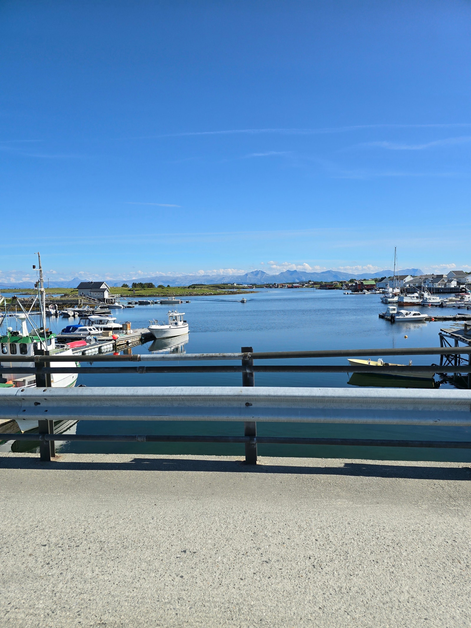 Bilde tatt fra bro mot øst Galleribilde