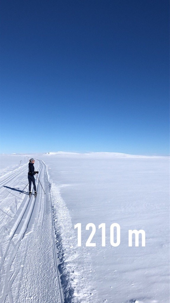 Milevis med fantastiske langrennspor Galleribilde