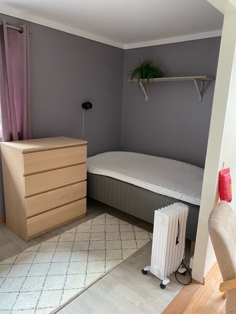 Sovealkove med rammemadrass Galleribilde