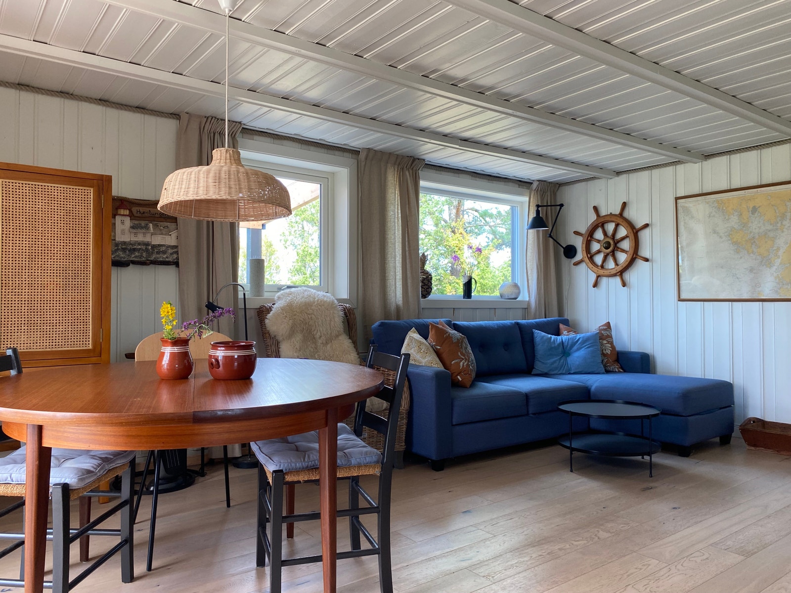 Stue i hytte Galleribilde
