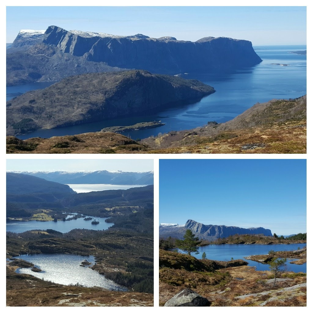 Utsikt frå Hesjetinden mot Lihesten. Galleribilde