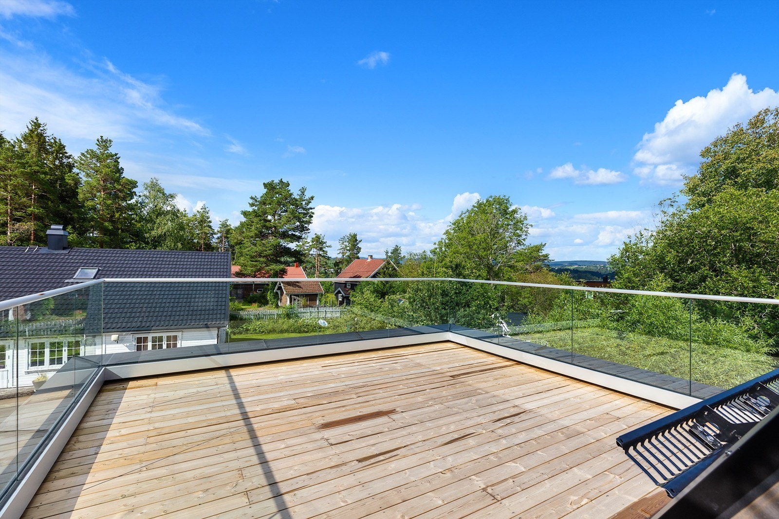 Takterrasse mot vest Galleribilde