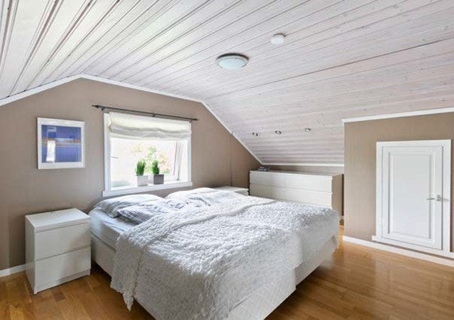 Soverom loft mot vest Galleribilde