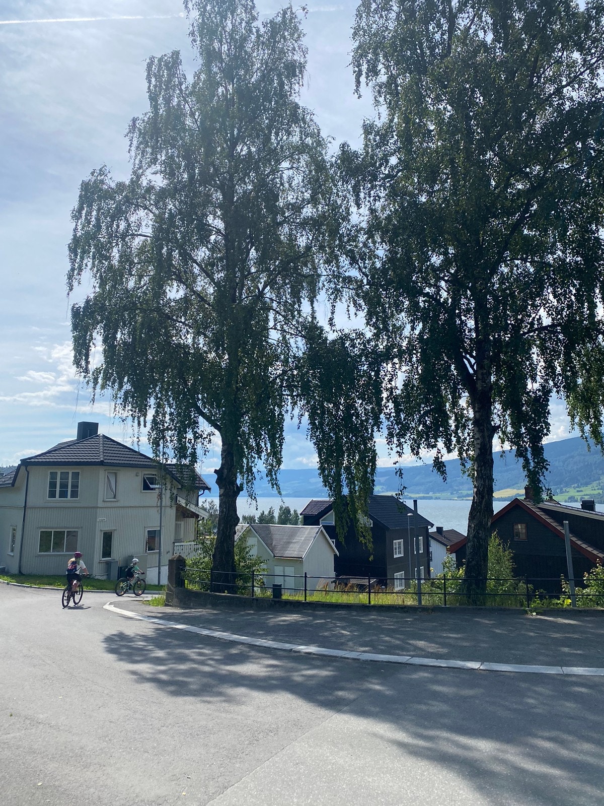 Huset sett utenfra - Tidligere kafe som servet skipstrafikken over Mjøsa Galleribilde