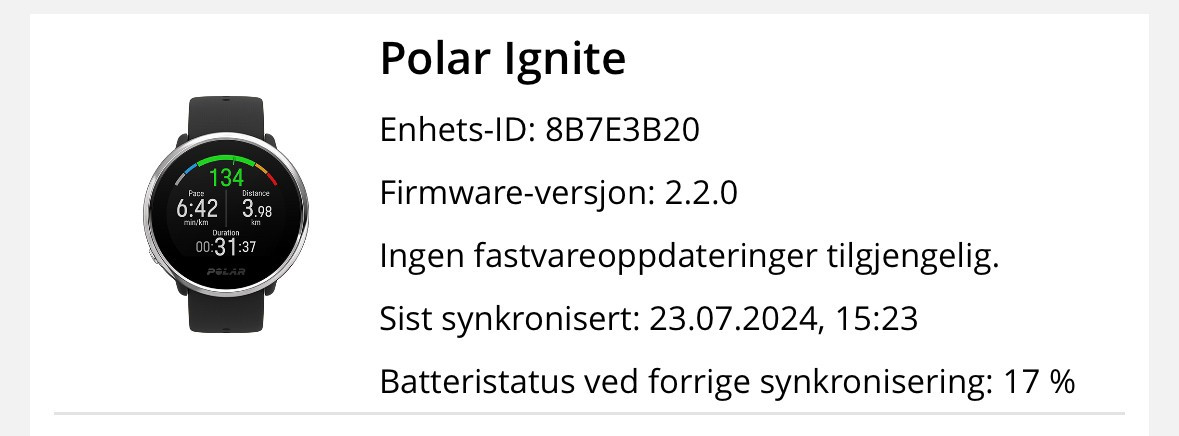 Polar Ignite | FINN torget