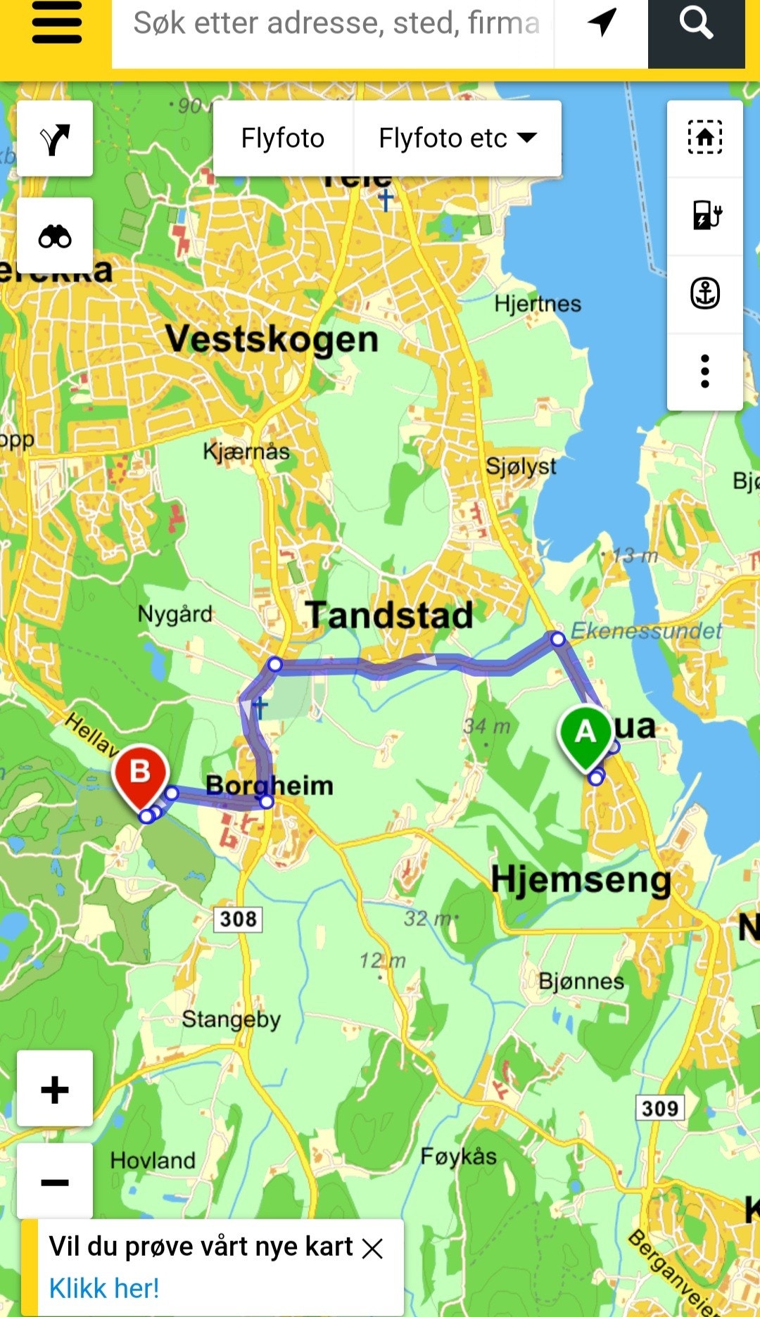 6 minutter til Nøtterøy Golfklubb. Galleribilde