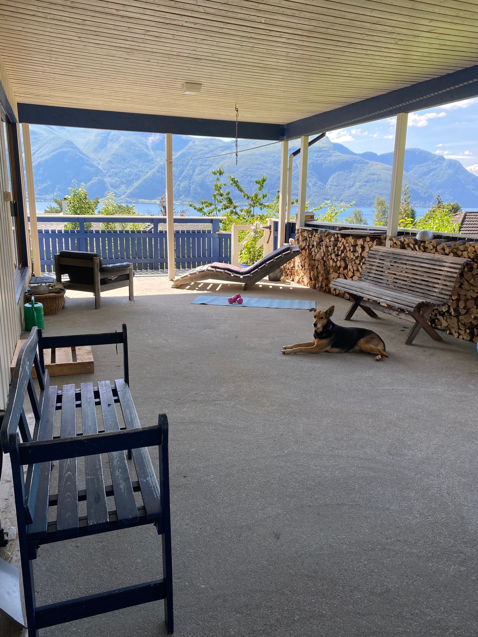 Overbygd terrasse 40 m2 Galleribilde