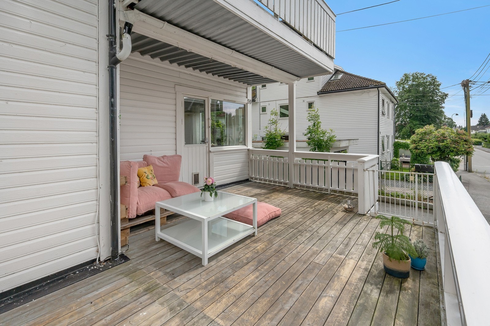 Stor terasse Galleribilde