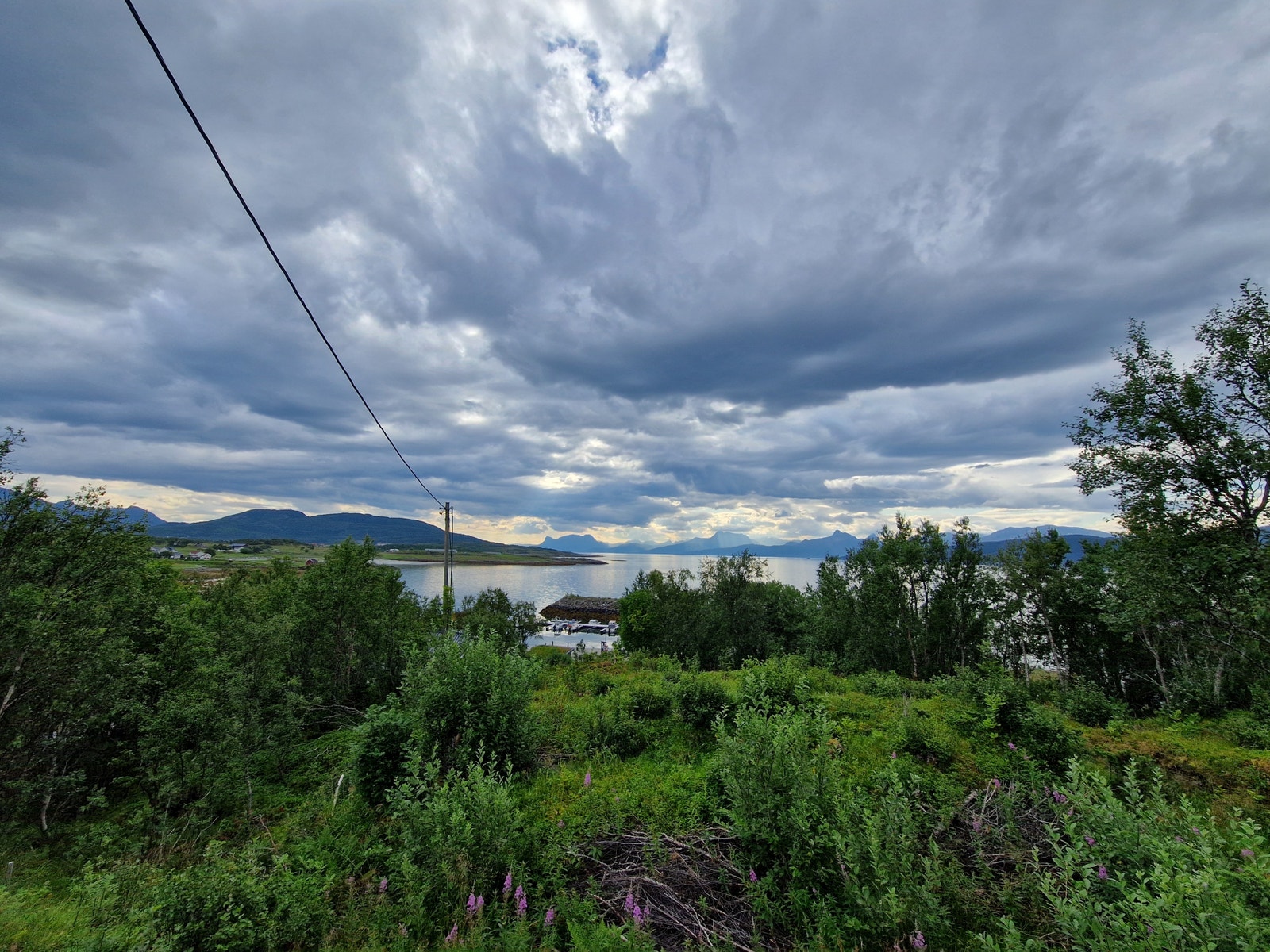 Utsikt fra tomt Galleribilde