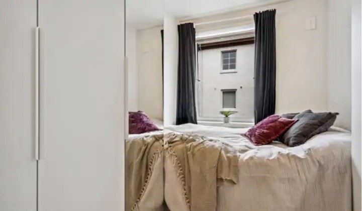 Soverom. 9kvm. Klesskap hører med, 150 seng. Galleribilde