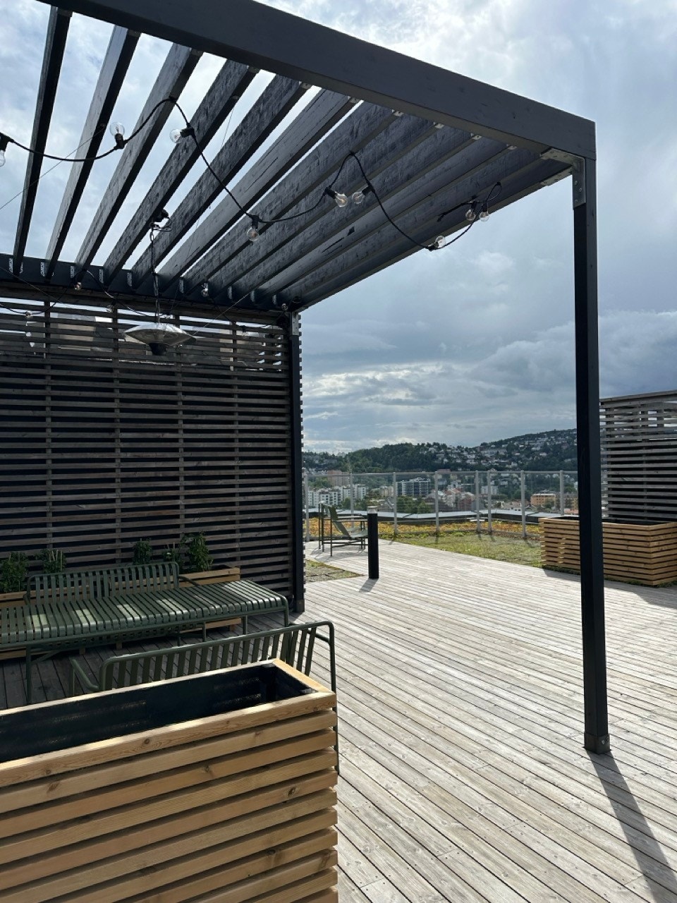 Felles takterrasse Galleribilde