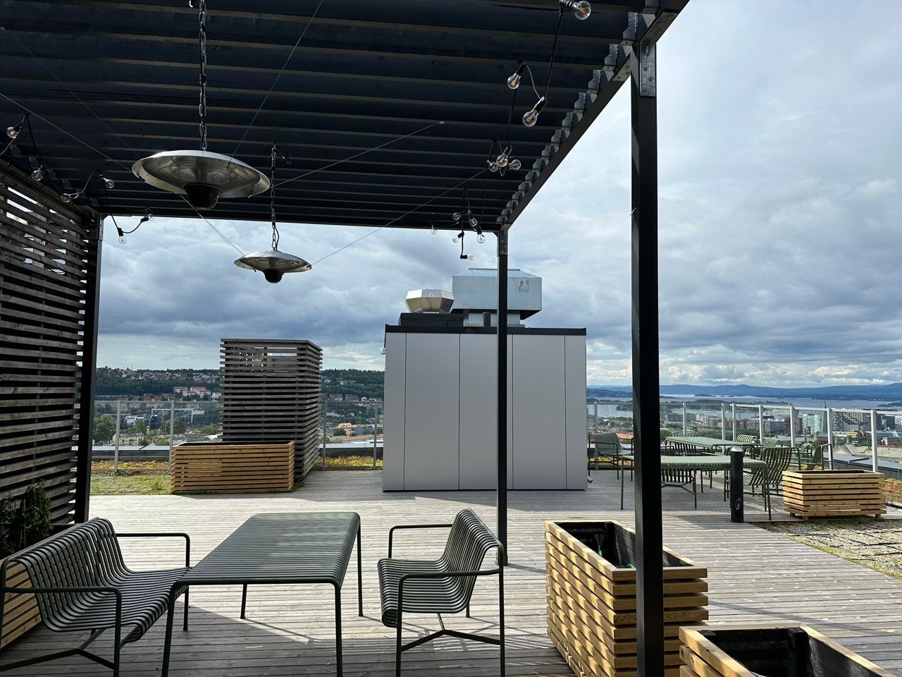 Felles takterrasse Galleribilde