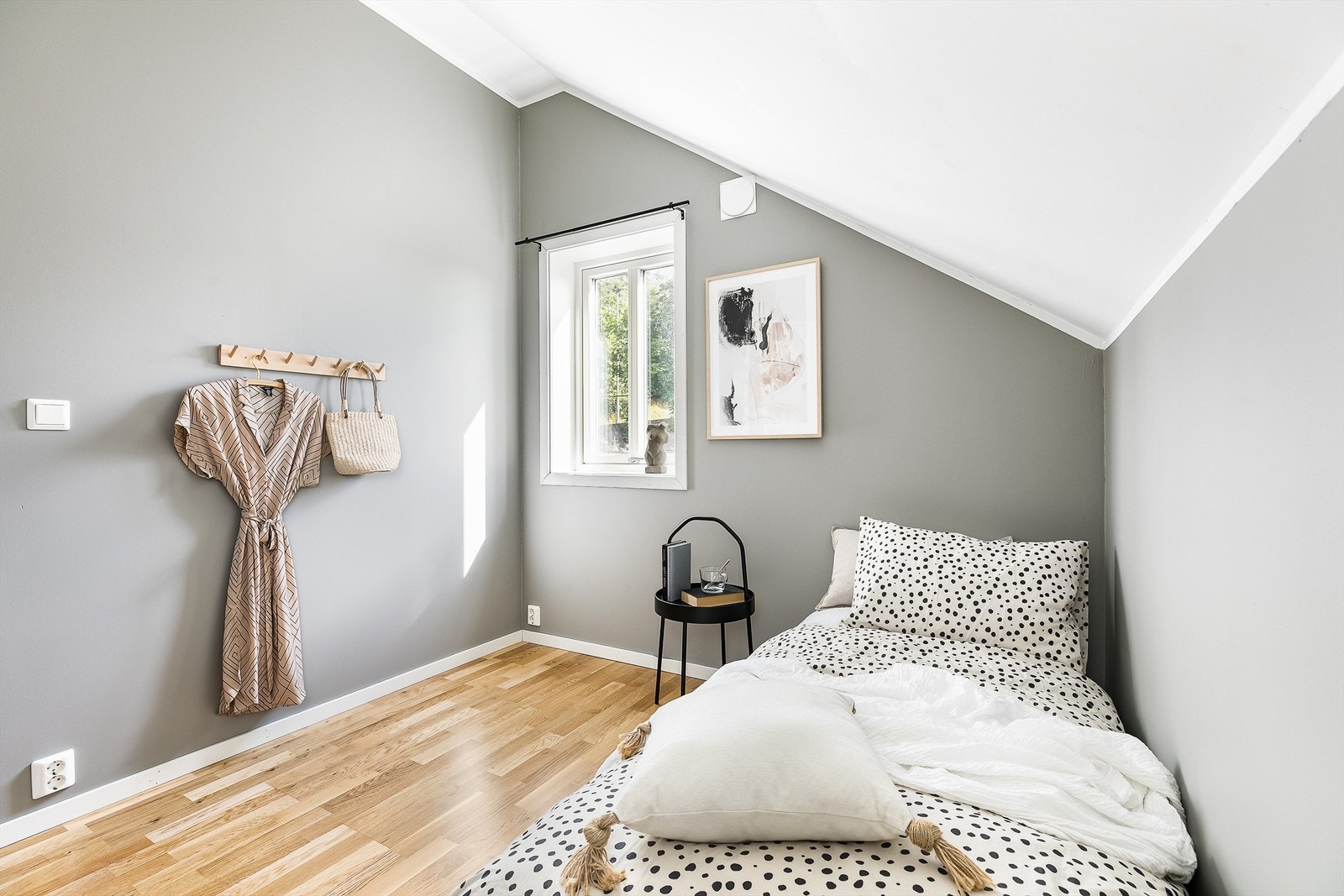 Det tredje soverommet har en enkeltseng, og har plass til en utbrettseng ekstra. Galleribilde