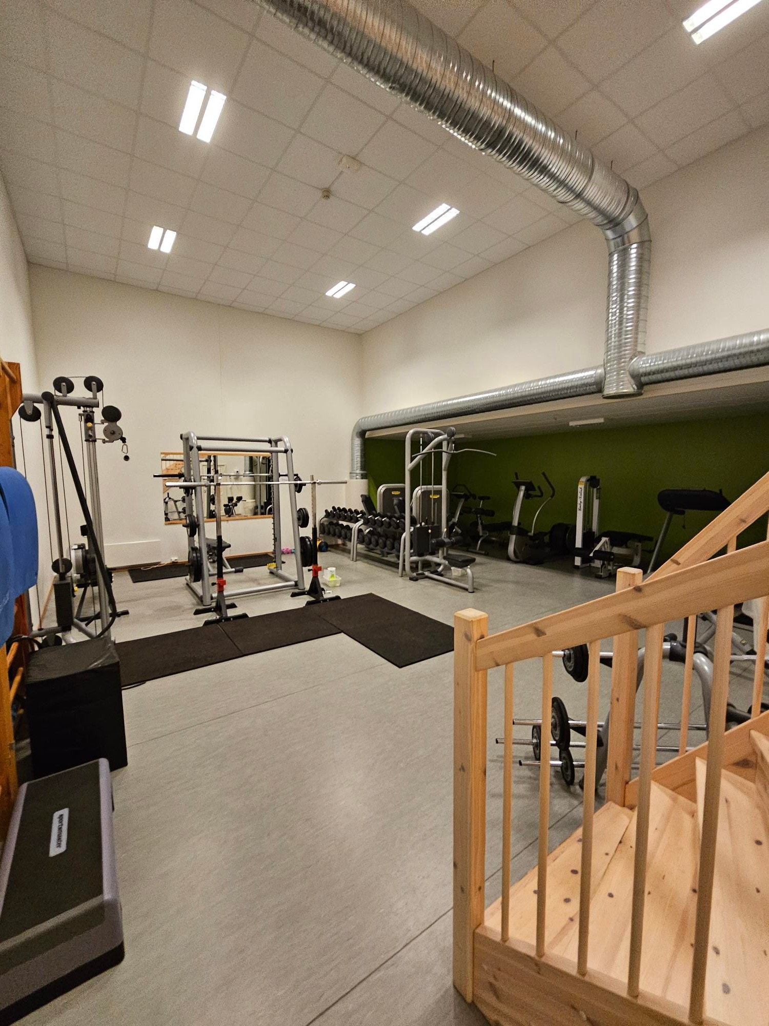 Tilgang til treningsrom i nabobygg Galleribilde