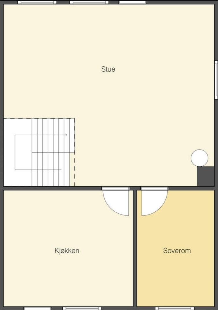 plantegning 2. etg. Galleribilde