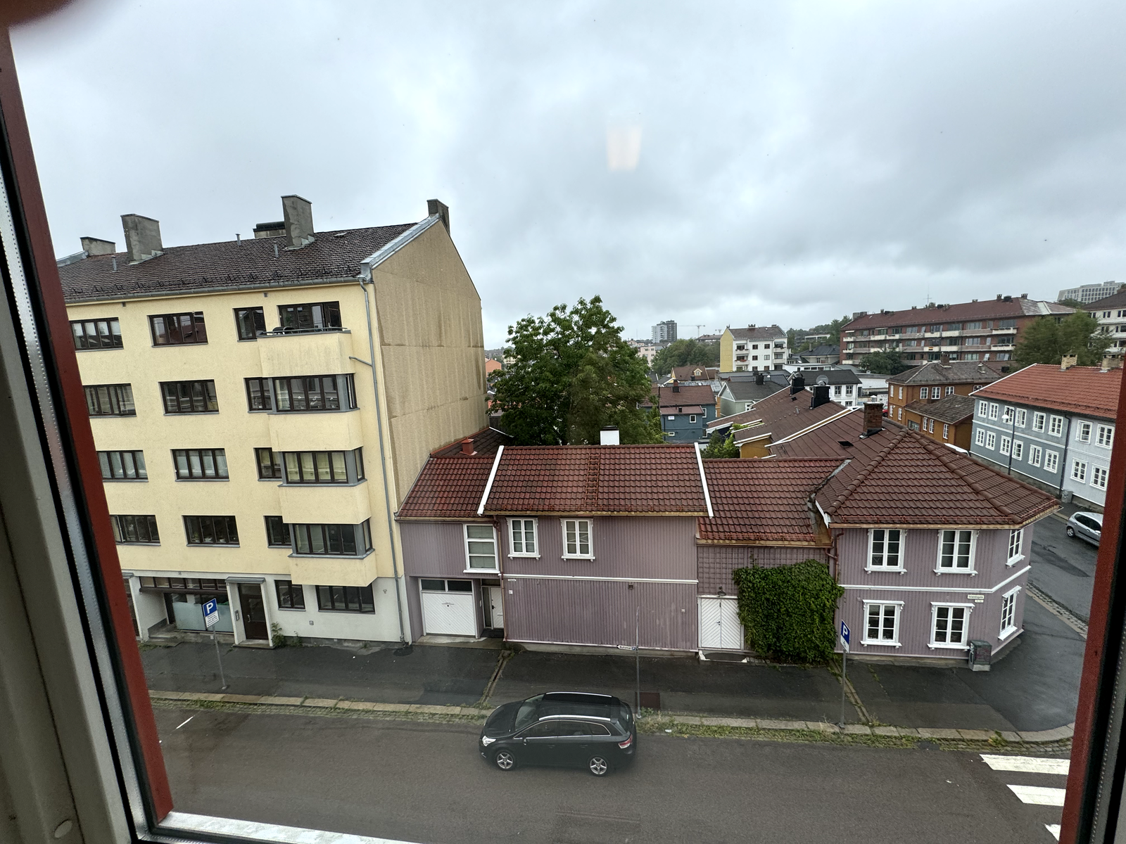 Utsikt gate Galleribilde