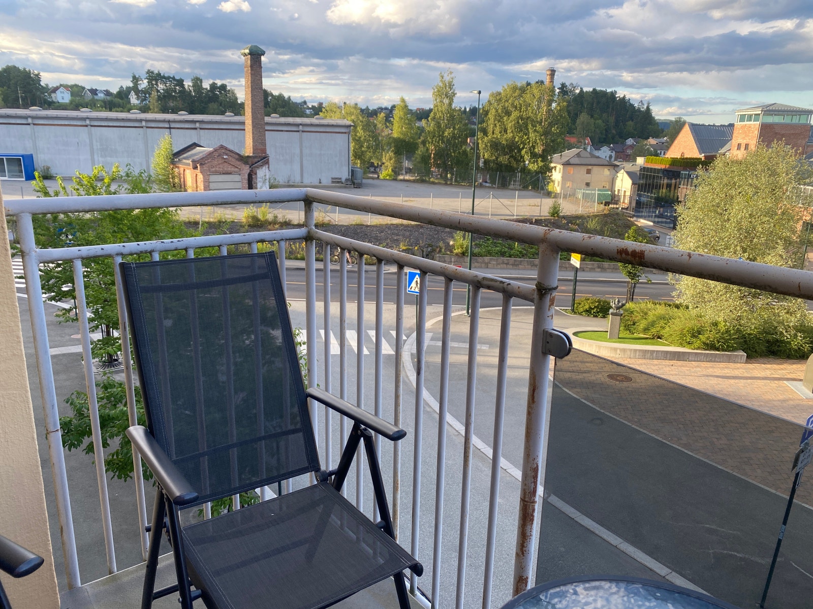 Utsikt fossen Galleribilde