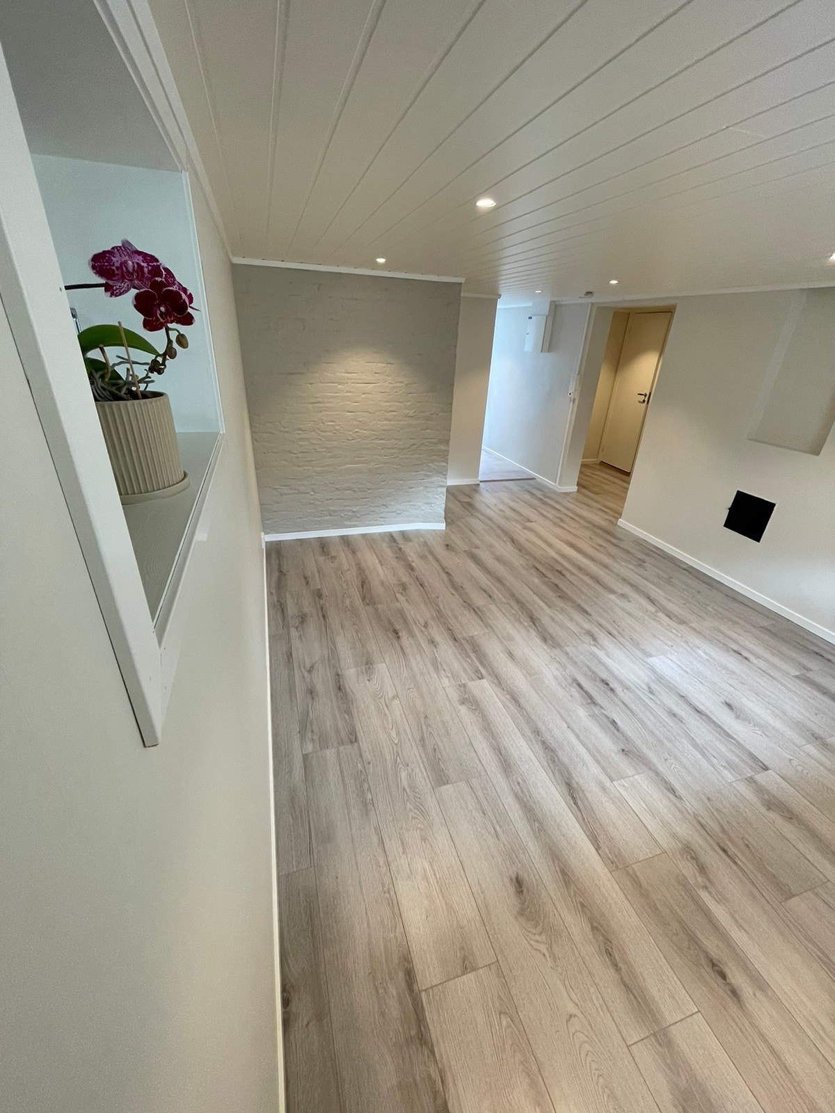 Stue umøblert Galleribilde