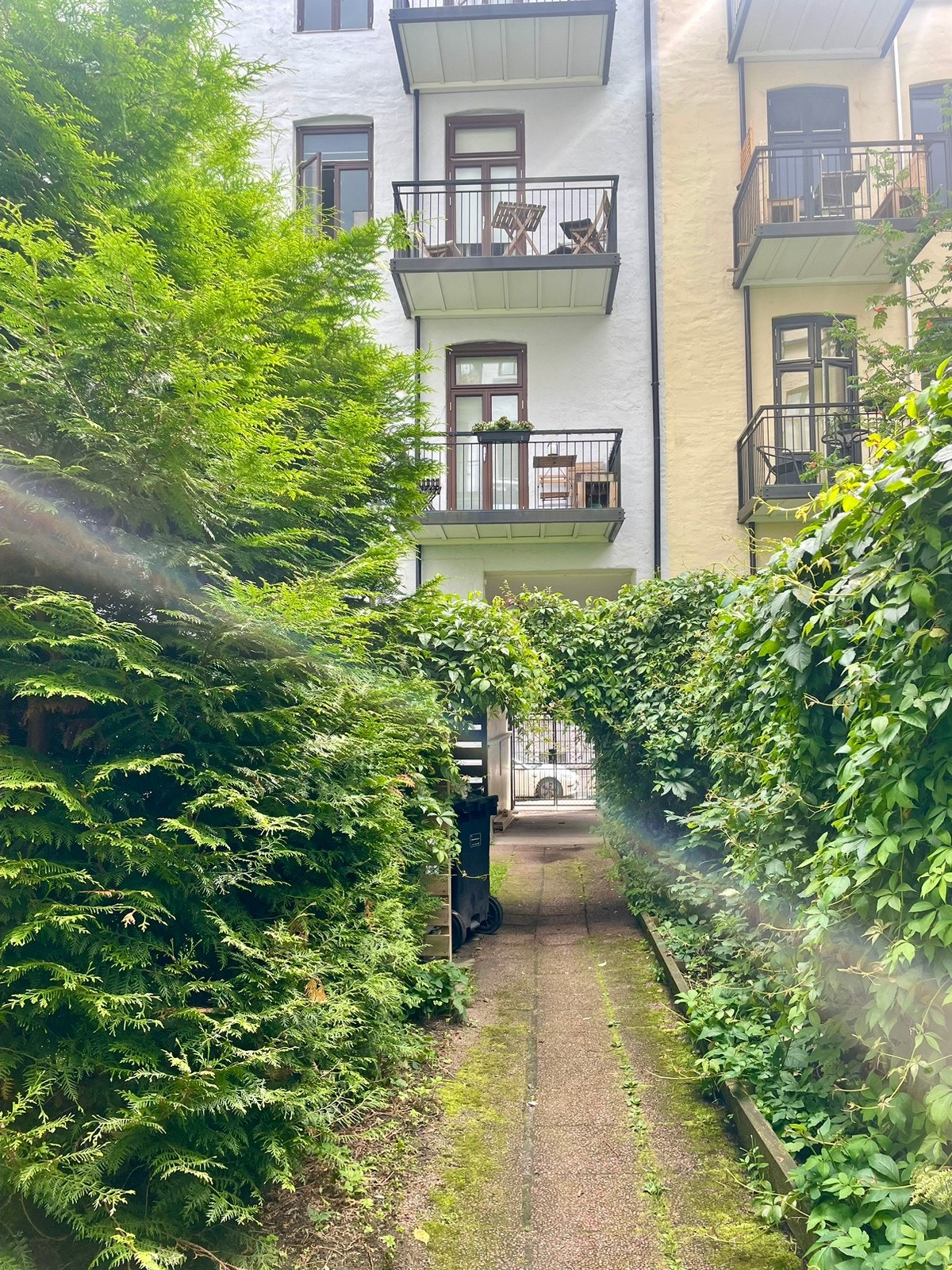 Bakgården Galleribilde