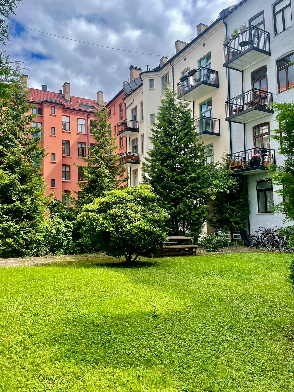 Bakgården Galleribilde