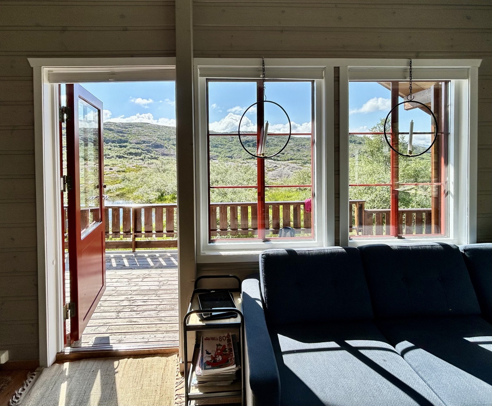 Utsikt fra stue Galleribilde