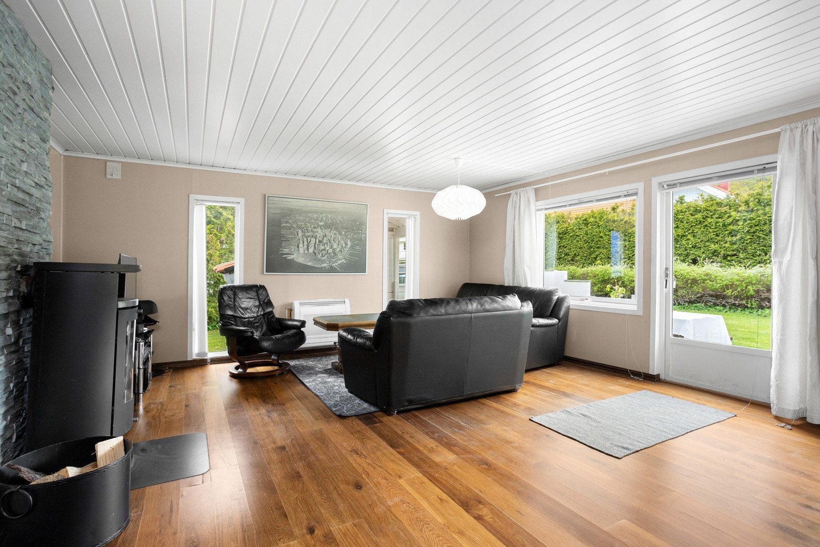 Romslig stue Galleribilde