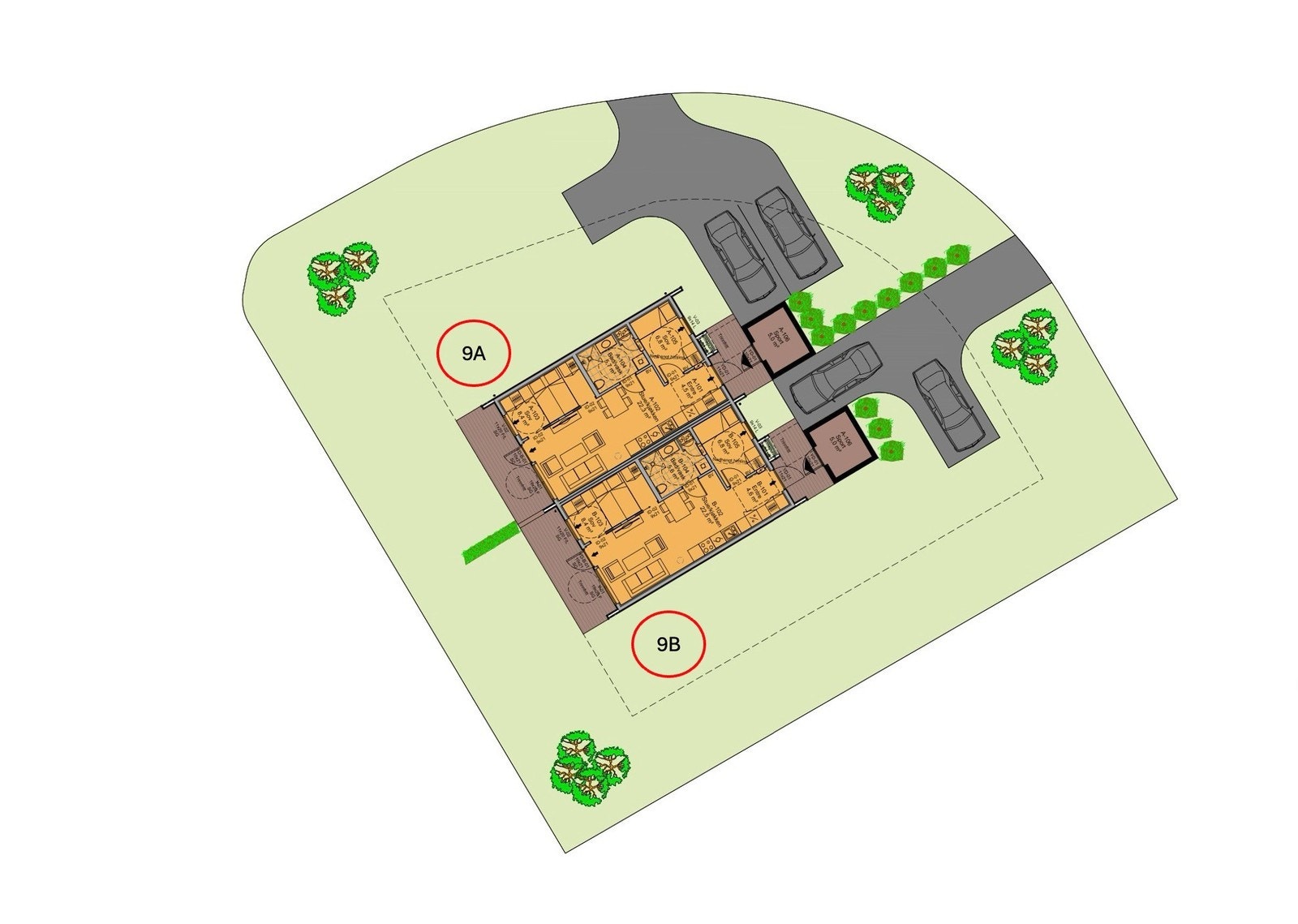 Situasjonsplan Galleribilde