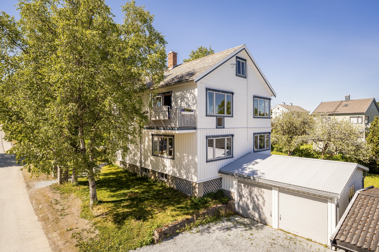 1. etasje i horisontaldelt tomannsbolig på 83mᒾ leies ut Galleribilde