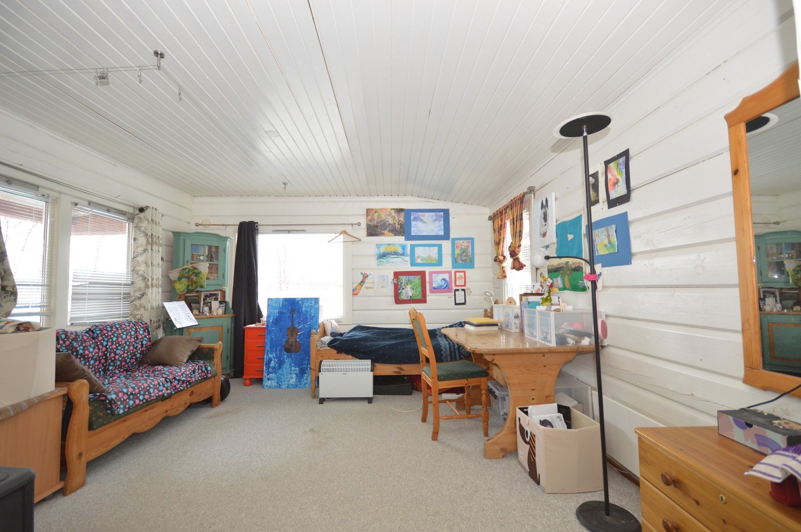 Stue med soveavdeling Galleribilde