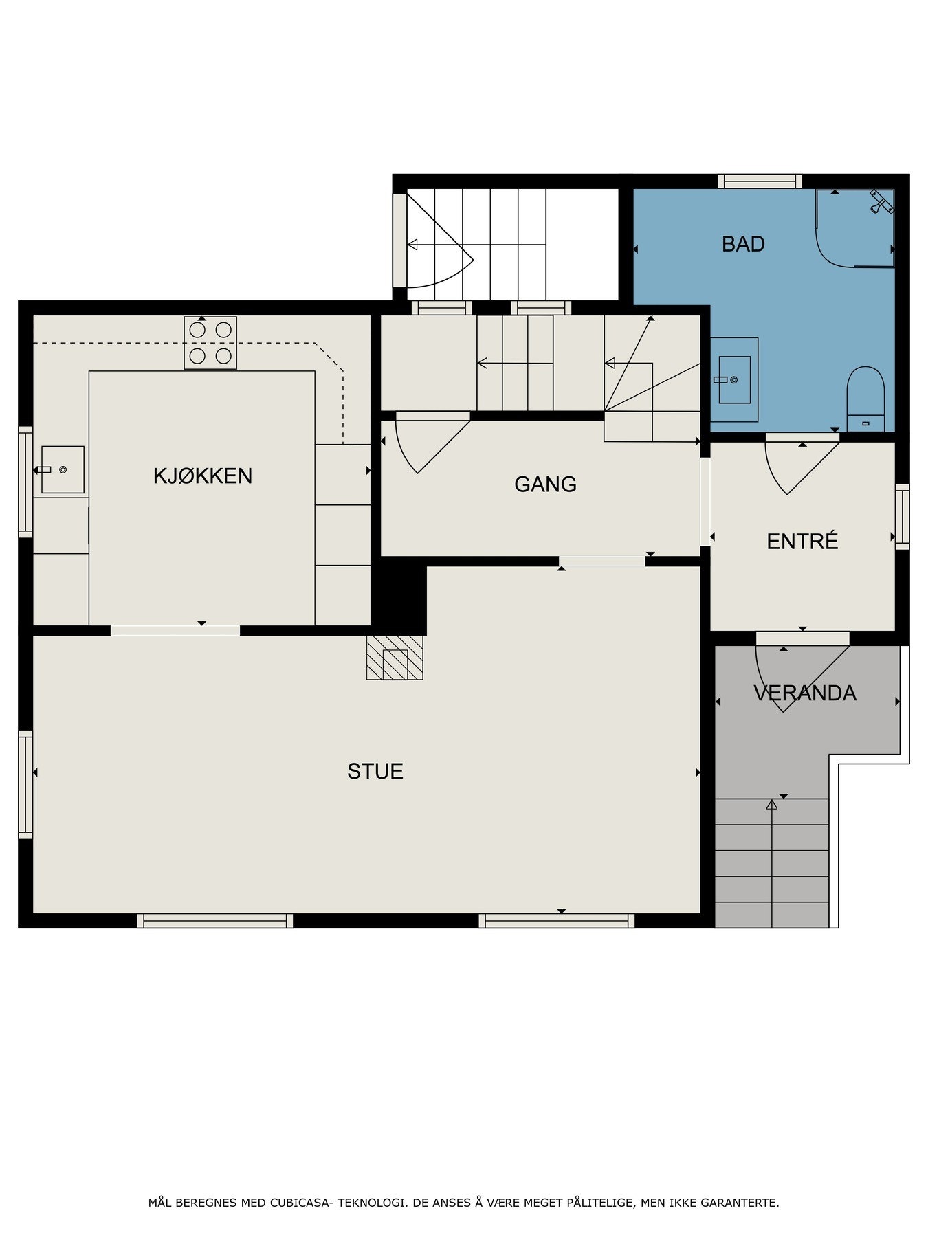 Planskisse. Galleribilde