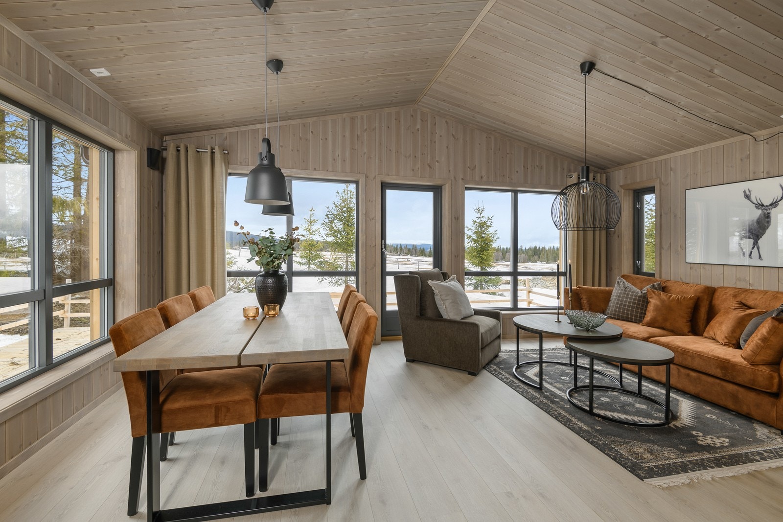 Stue har saksetak Galleribilde