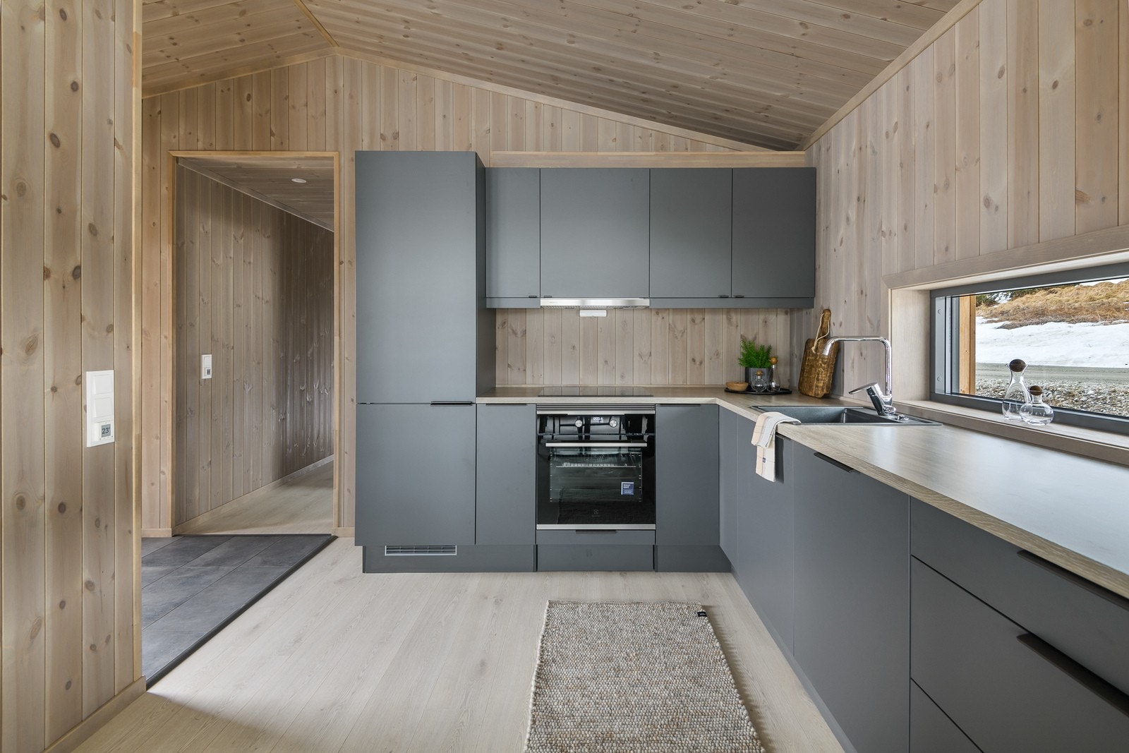 Standard parkett, 3-stavs Abetone Galleribilde