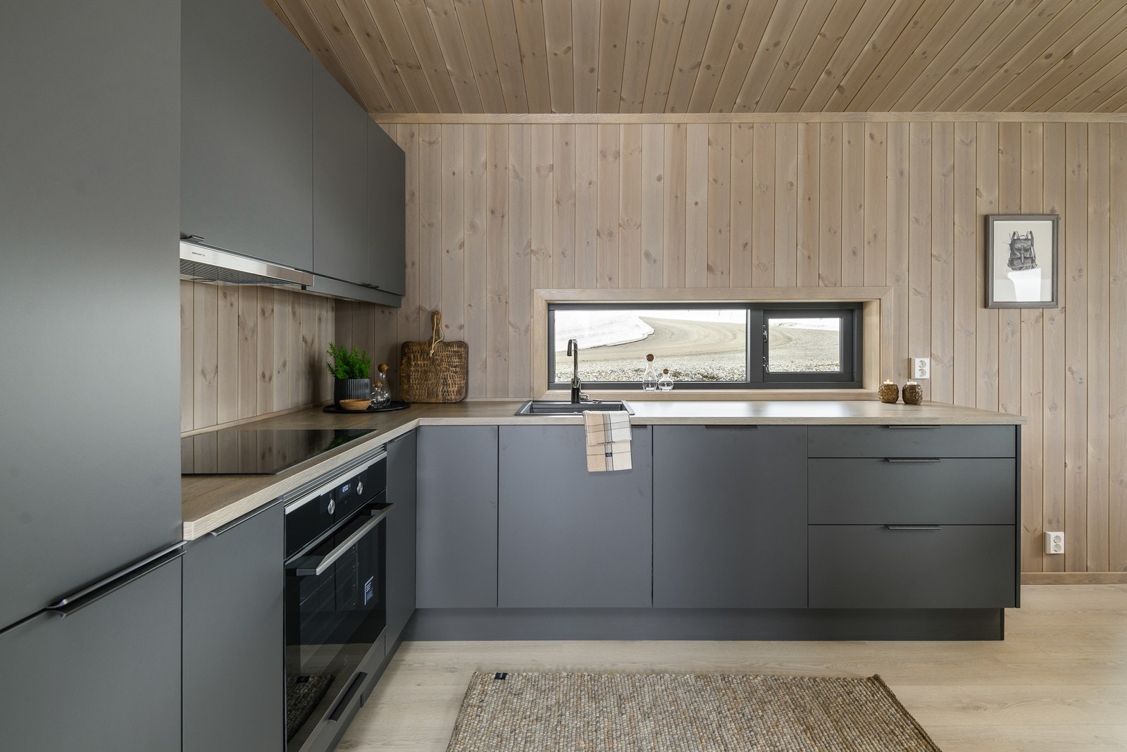 Kjøkken fra Sigdal kjøkken, Uno Palett Galleribilde