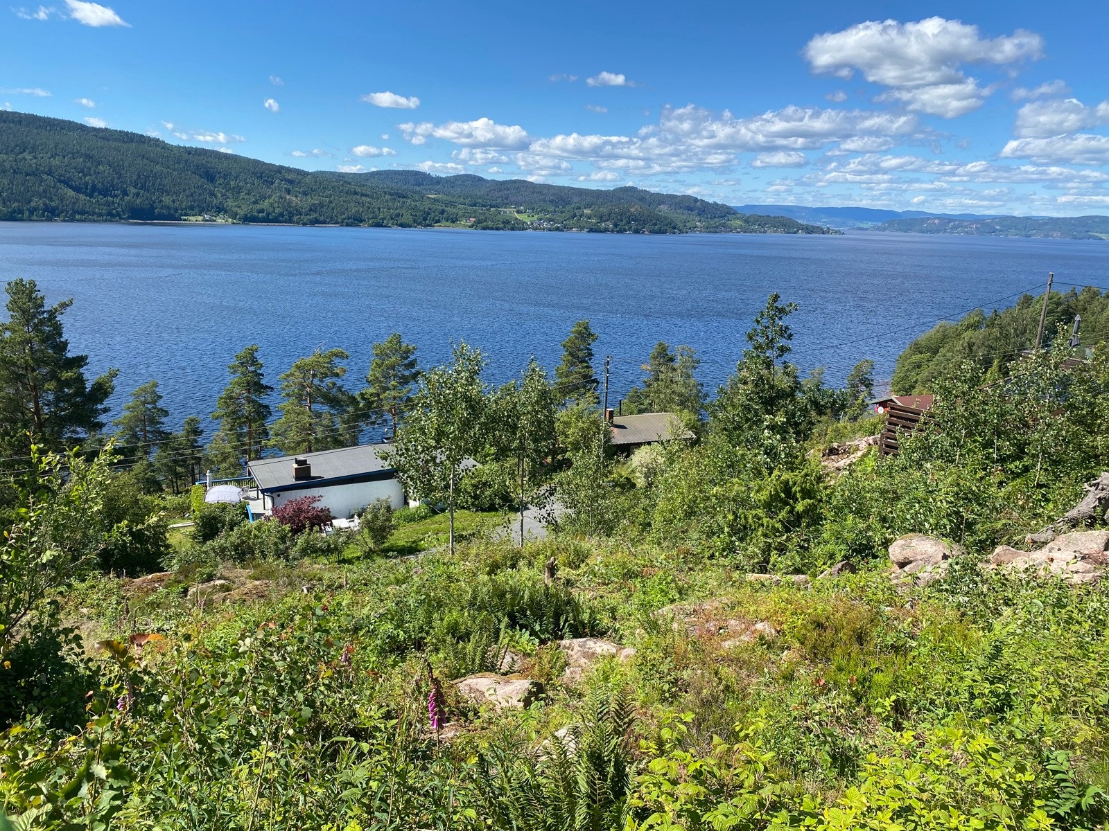 Tomten ligger under 1 times kjøring fra Oslo, og ca. 30 minutter fra Asker og Drammen Galleribilde