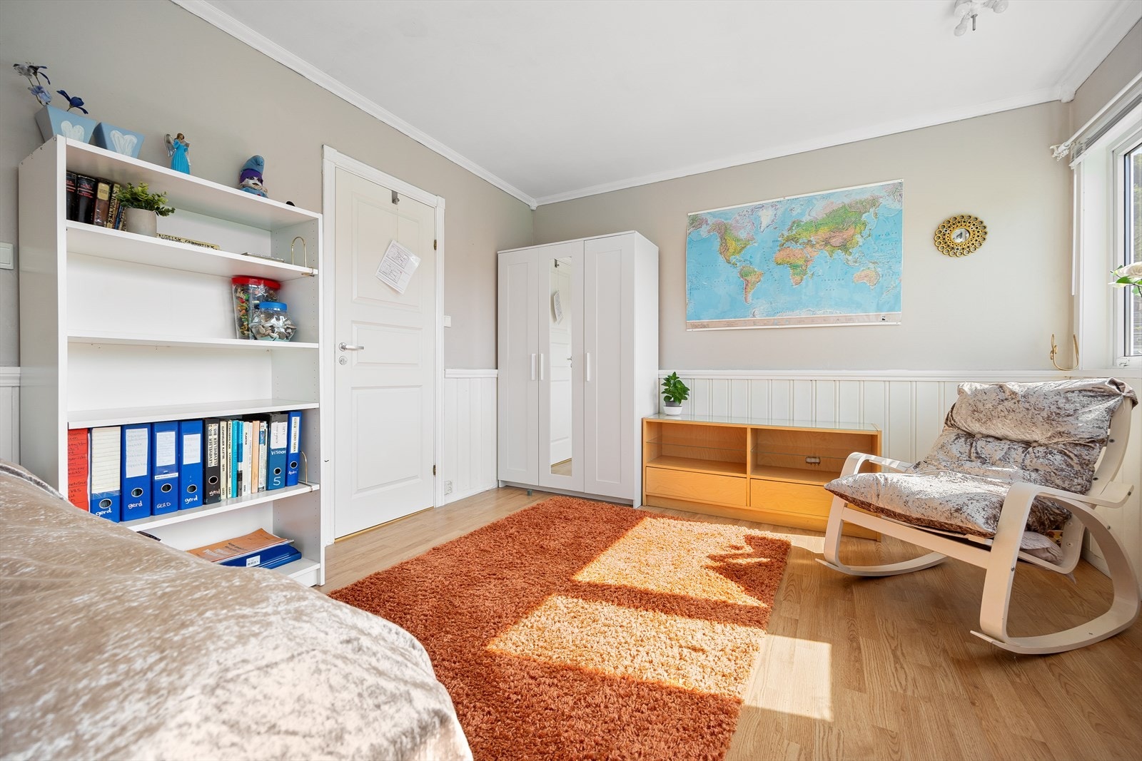 Soverom 1 - opprinnelig er dette to soverom som er avdelt Galleribilde