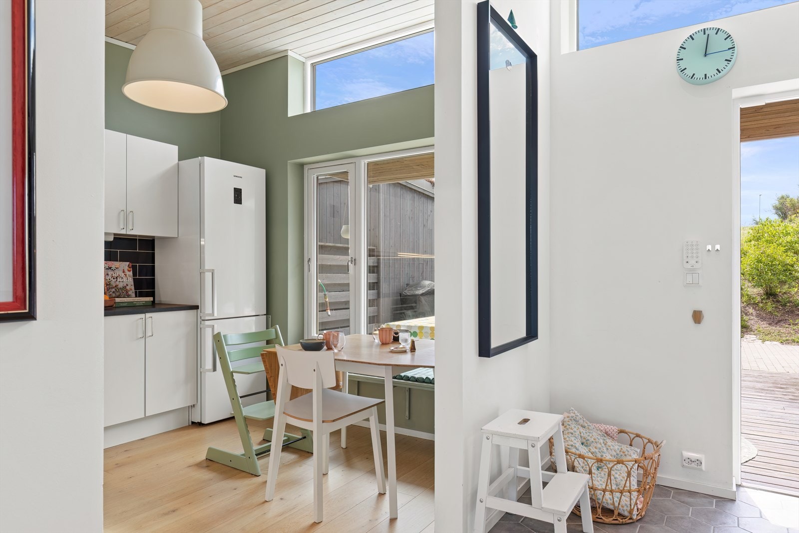 Videre beveger man seg inn på kjøkkenet. Galleribilde