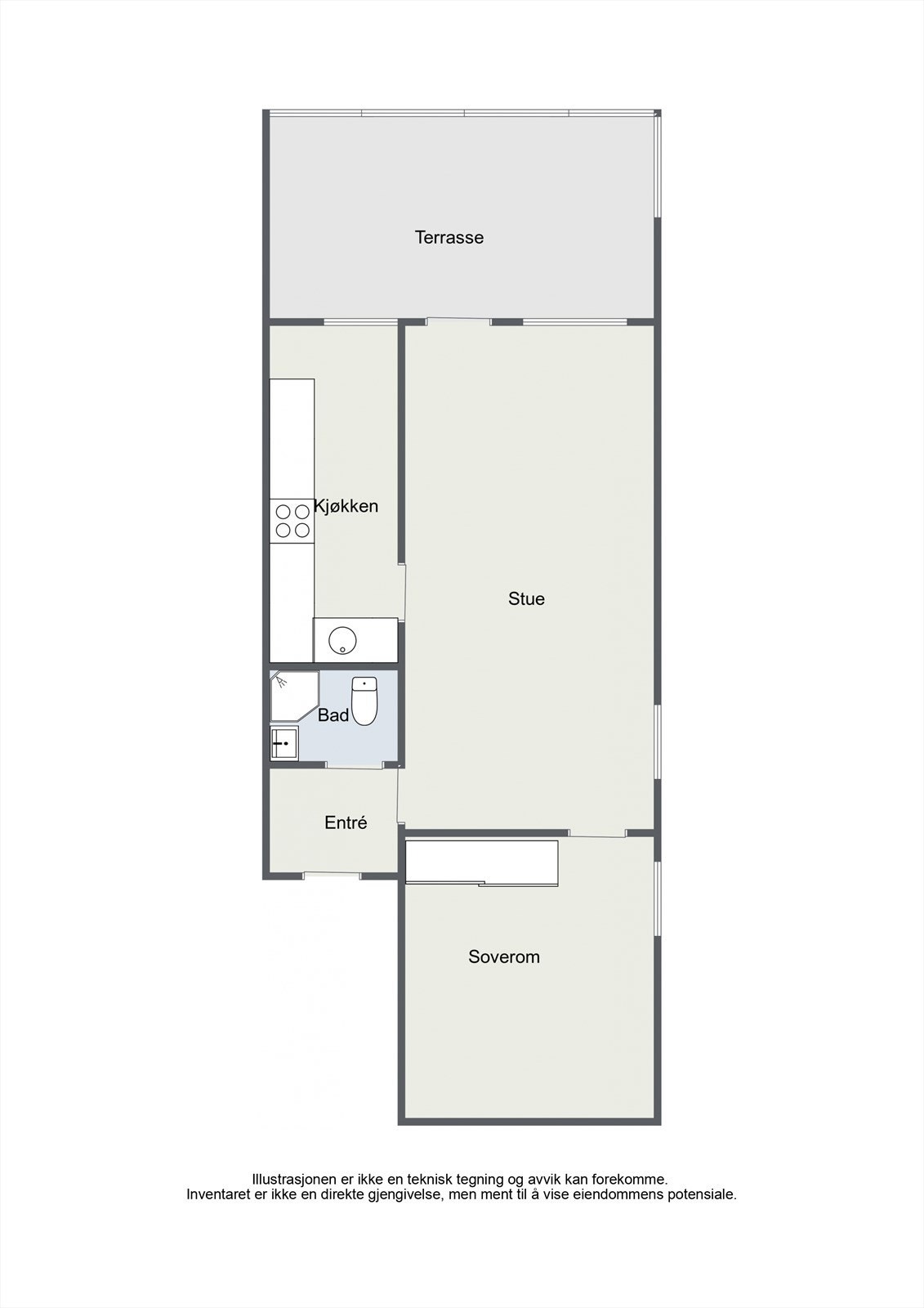 Haldenveien 2 - 2D Floor Plan Galleribilde