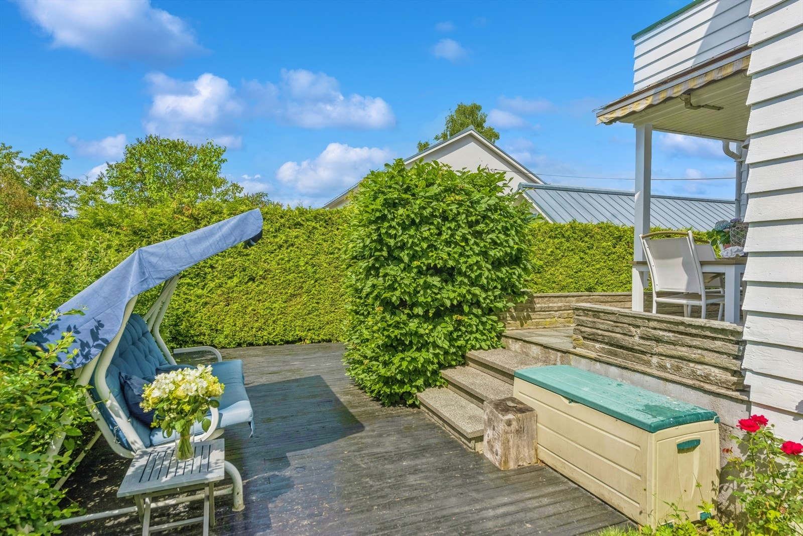 Velholdte hekker skjermer godt for naboene Galleribilde