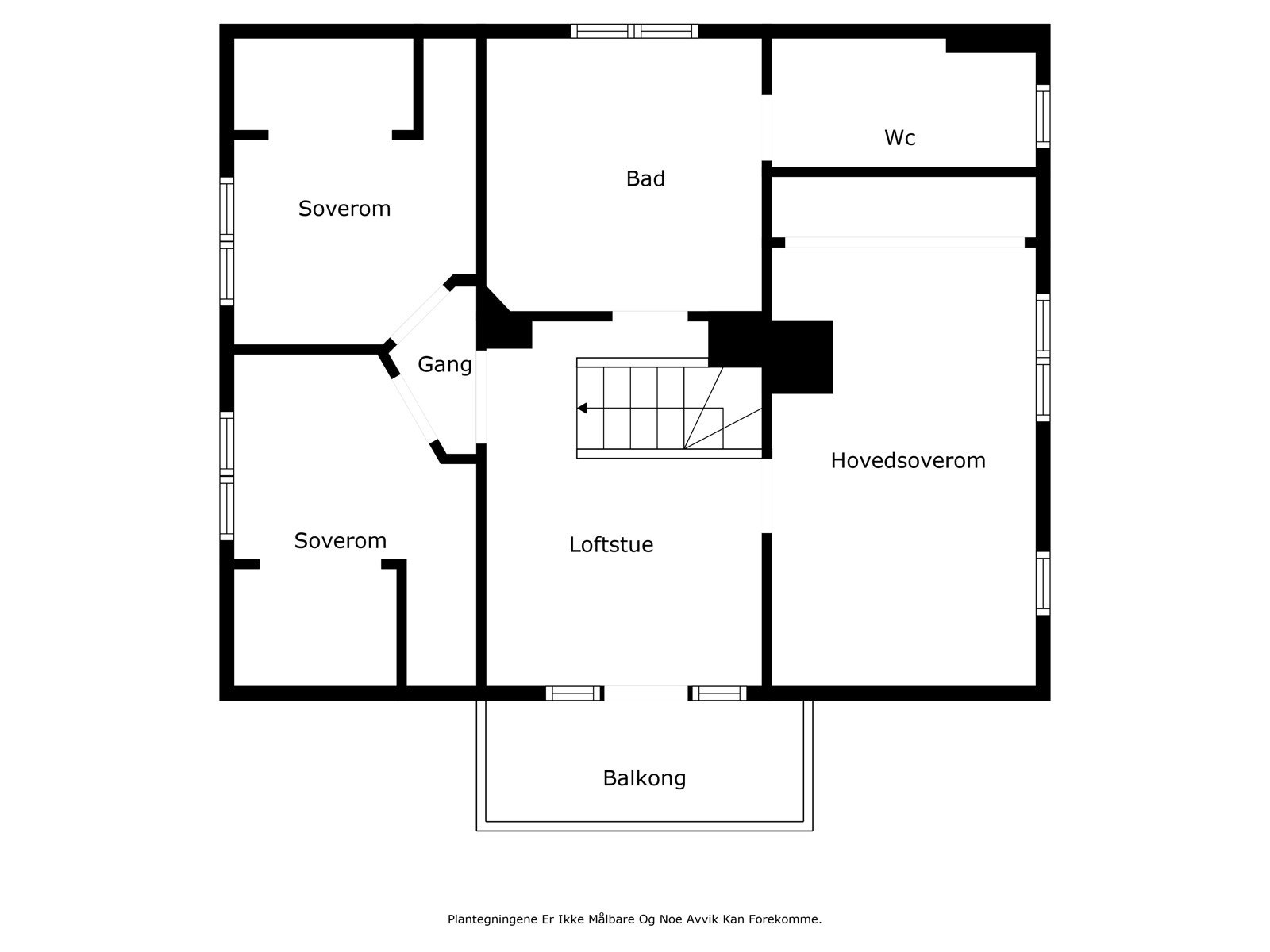 Plantegning - 2.etasje Galleribilde