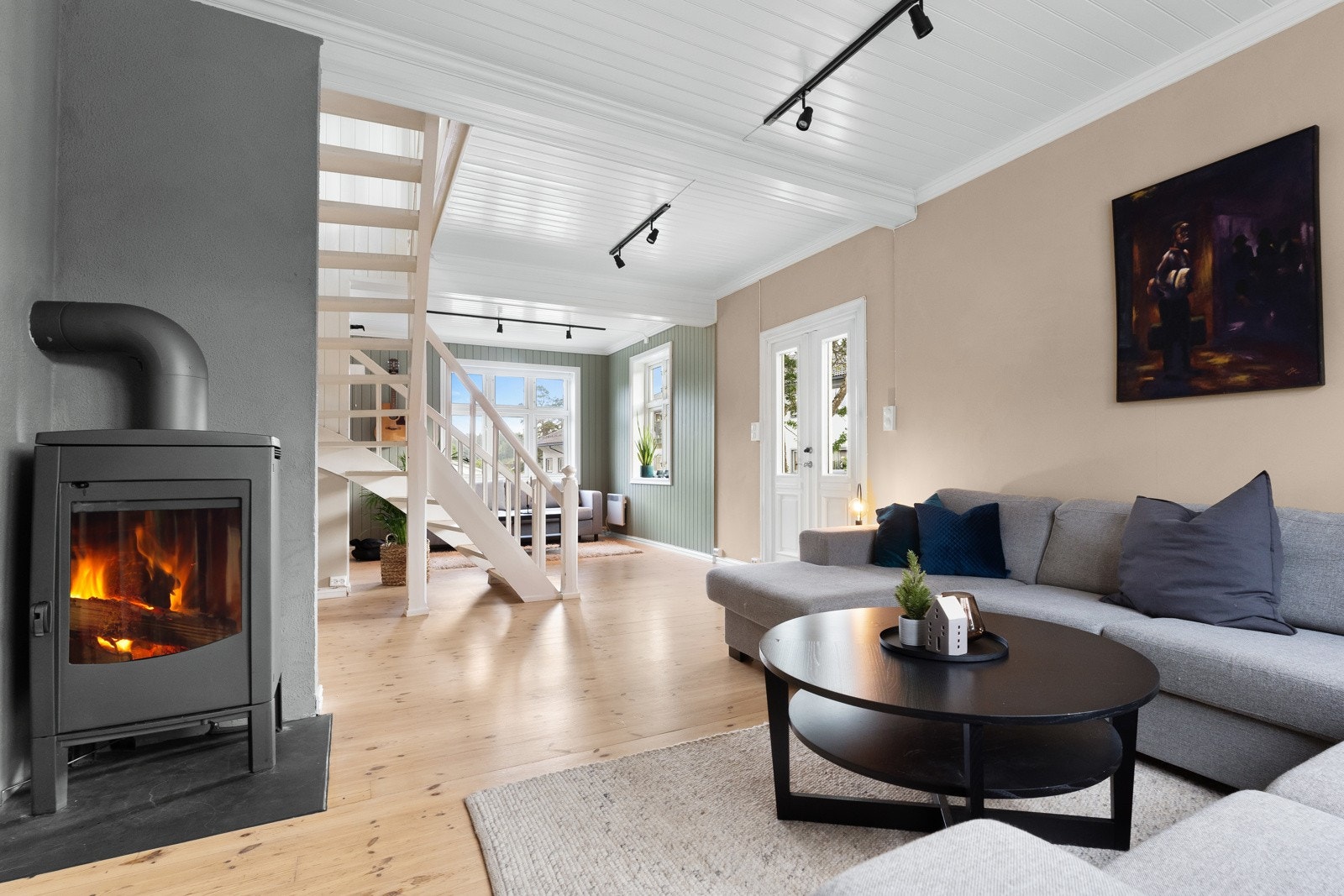 Peisovn for ekstra varme og hygge Galleribilde