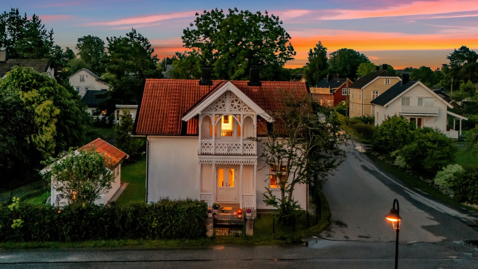 En sjarmerende villa beliggende midt i sentrum av Ørje Galleribilde