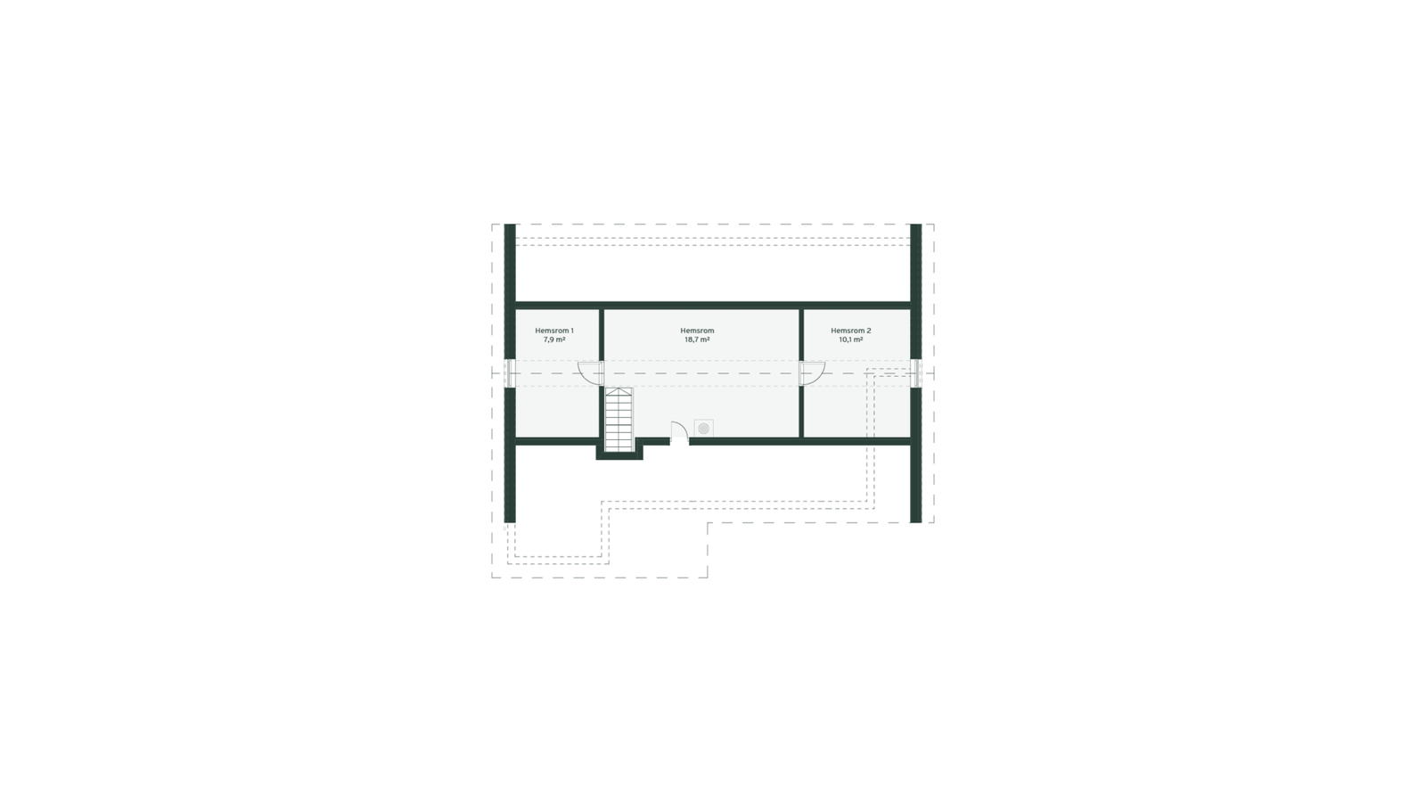 Plantegning hems, Furutangen 75 Galleribilde
