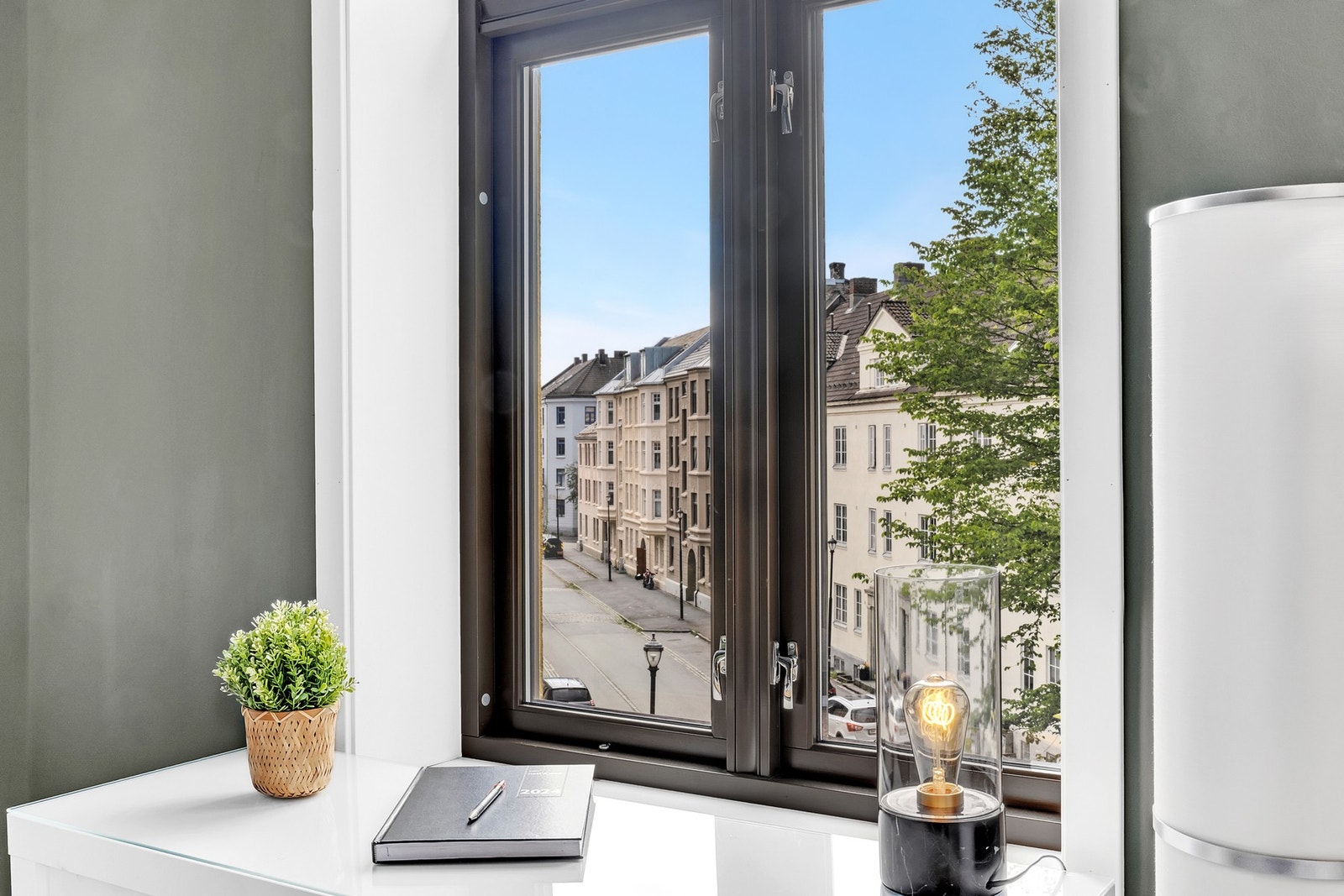 Utsikt fra soverom. Galleribilde